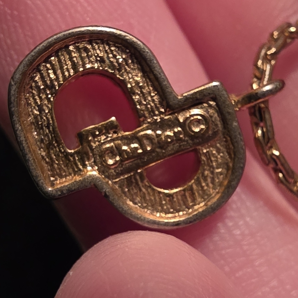 Christian Dior Initial Necklace - Picture 4 of 5